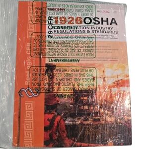OSHA Regulations & Standards Manual - Orange Cover